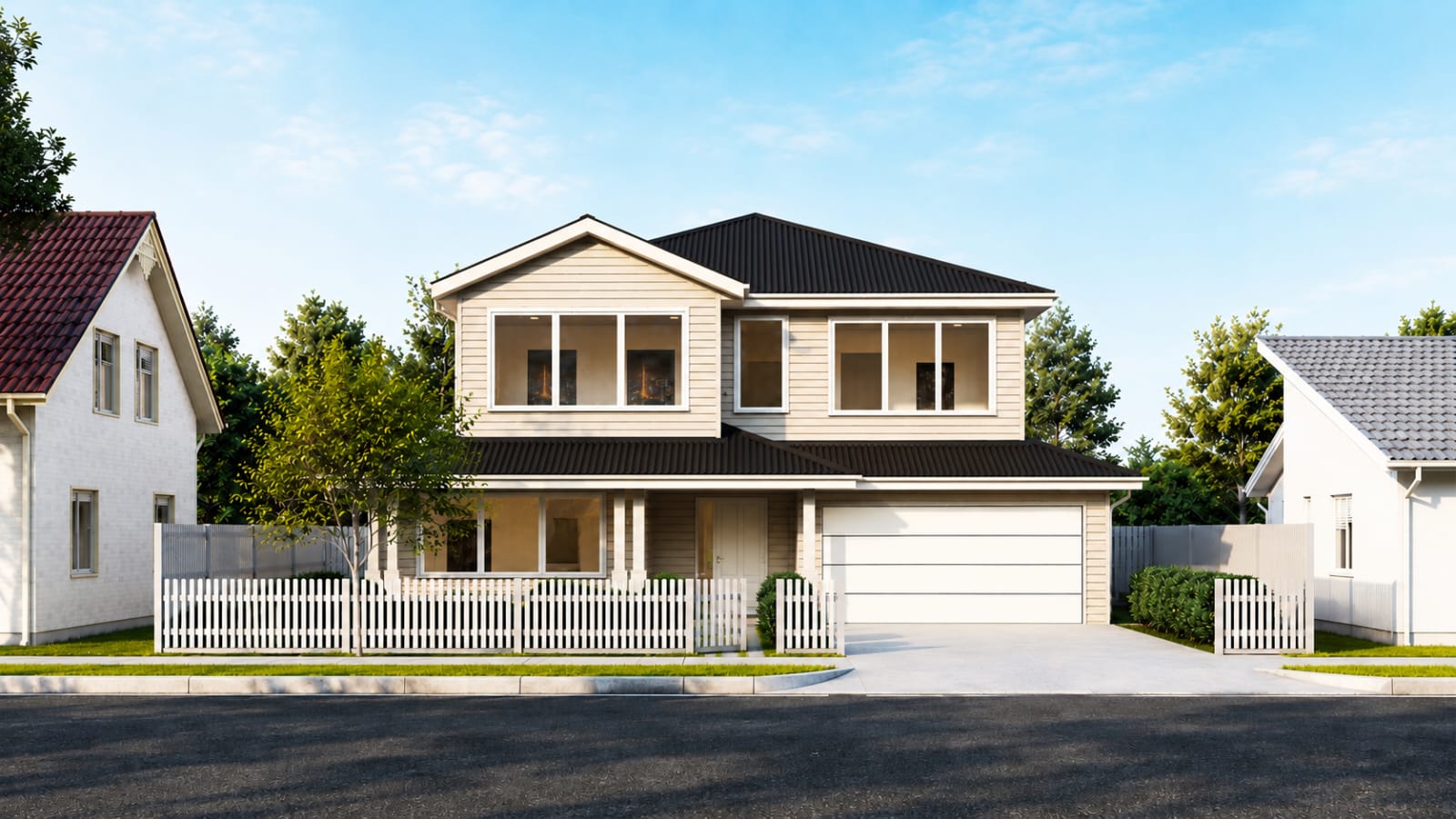 Architectural render of the new home at 26 Dunfield Avenue